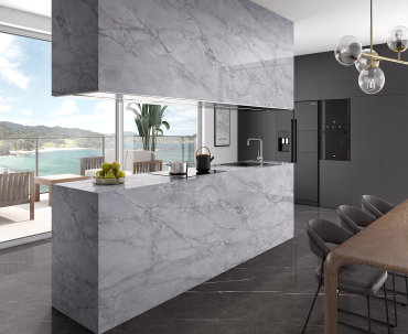 Cocina carrara grey