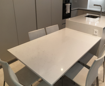 Cocina  Cuarzo Carrara